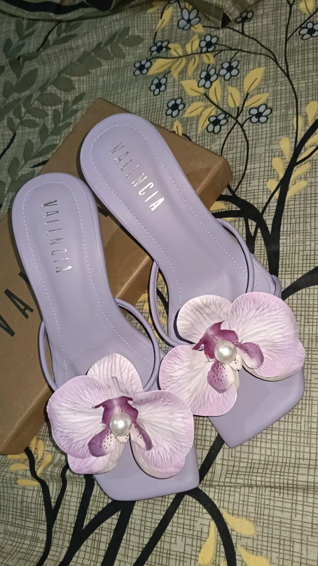 Rose Marie Flower Heel