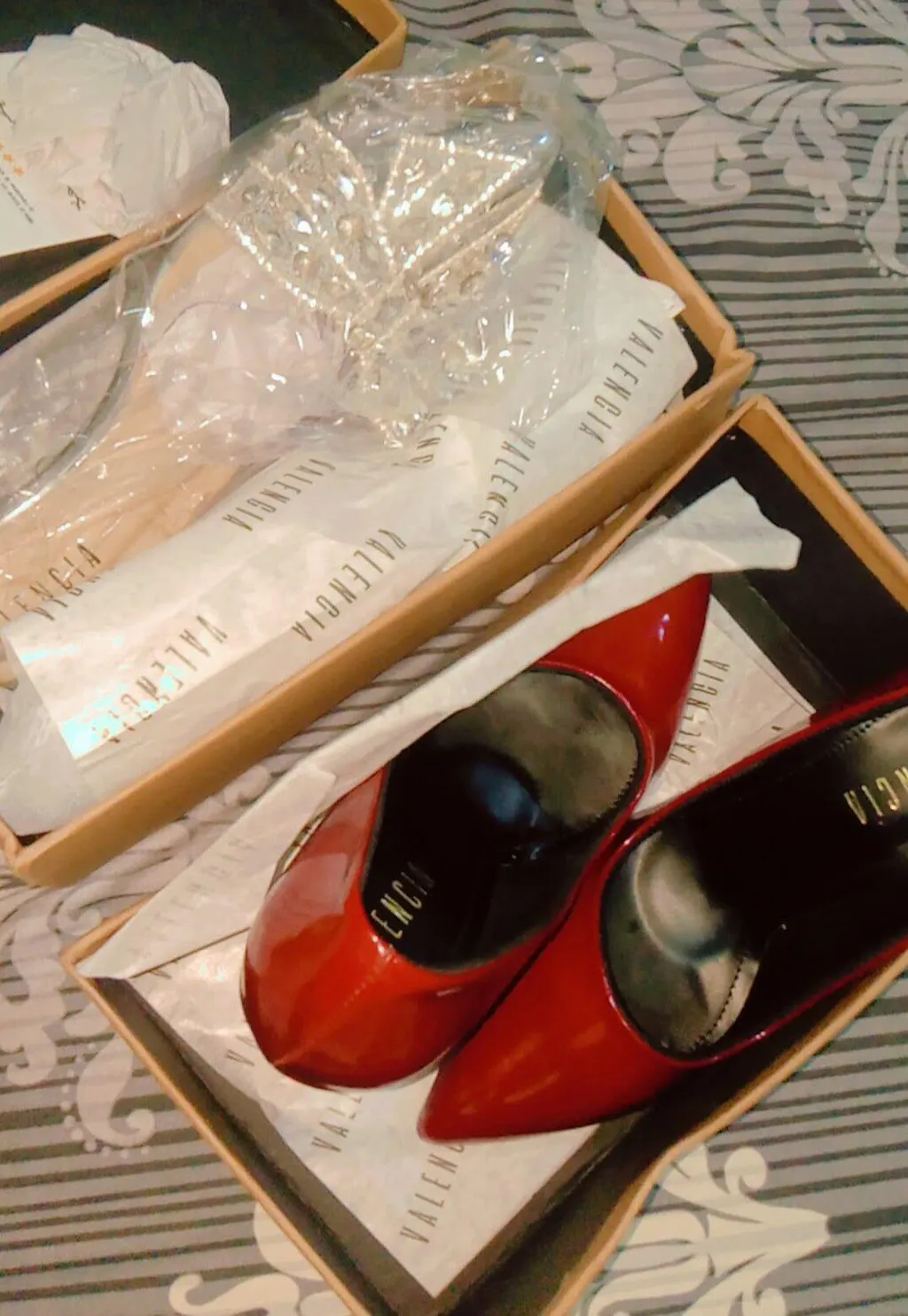 Tequila Embellished Stone Heel