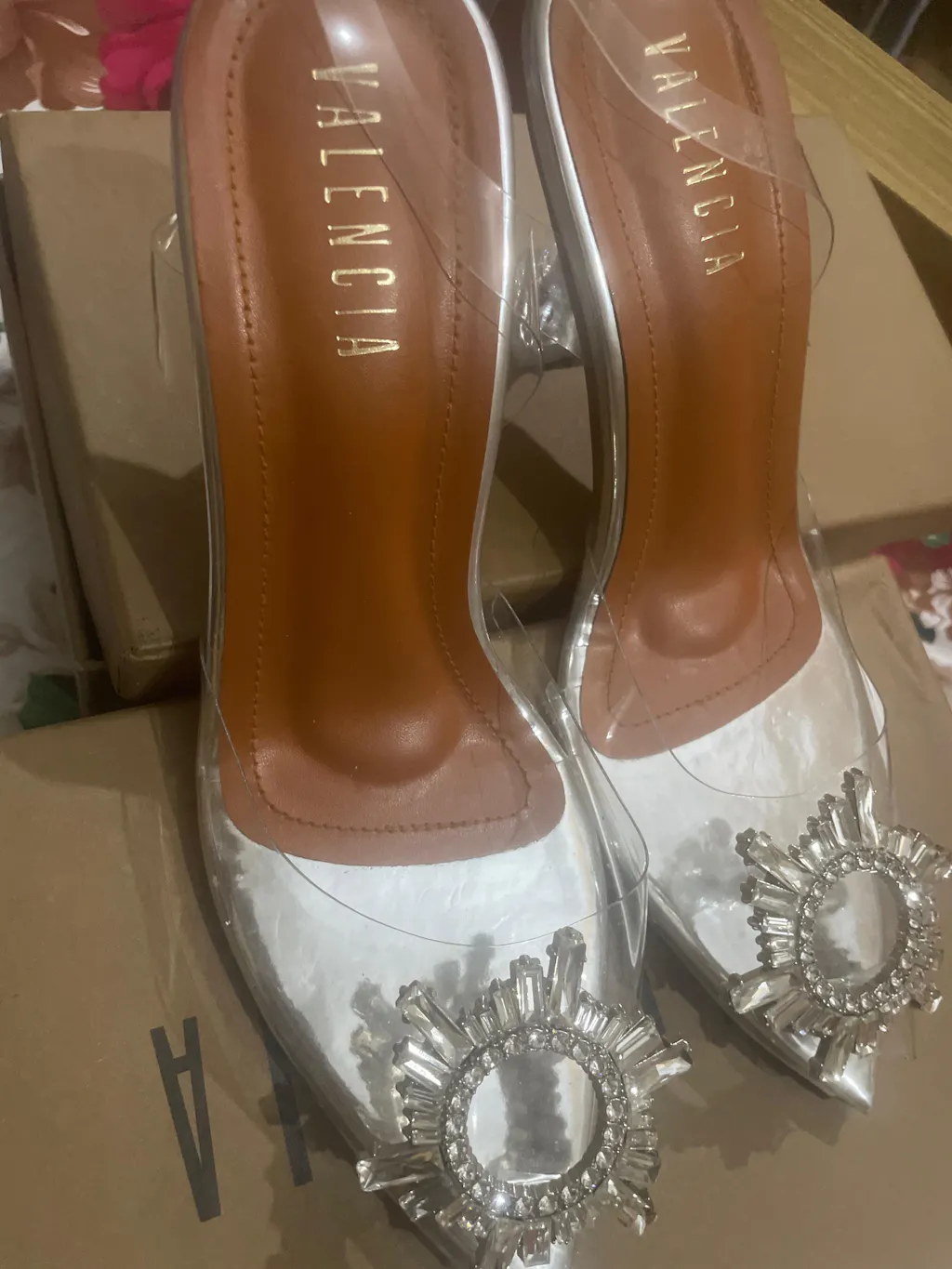 Transparent Cinderella Heel