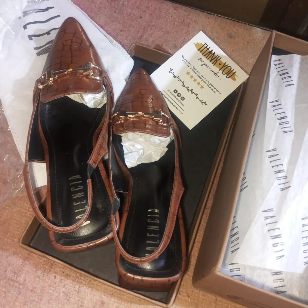 Elizah Croc Slingback Heel
