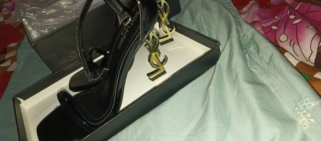Black Opyum Heel (Original with Bag)