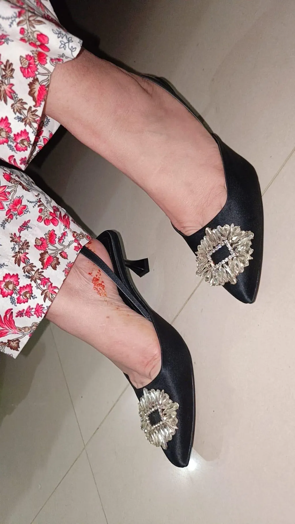 Christina Slingback Heeled Sandal