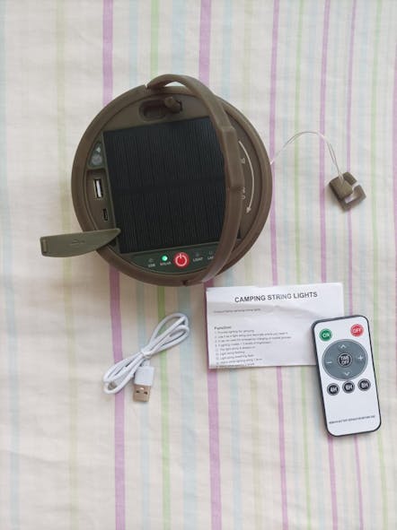LUZ SOLAR 4 EN 1