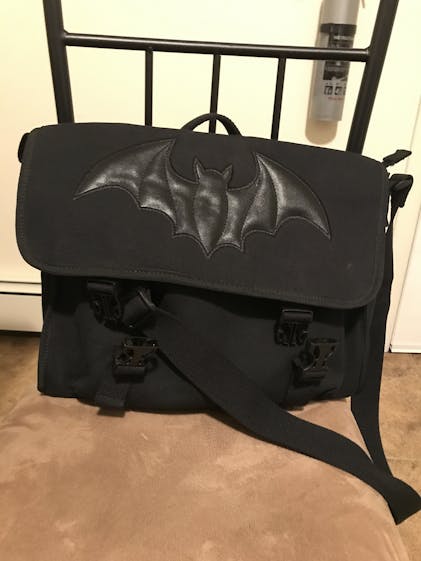 Banned Apparel Bat Frenzy Messenger Bag