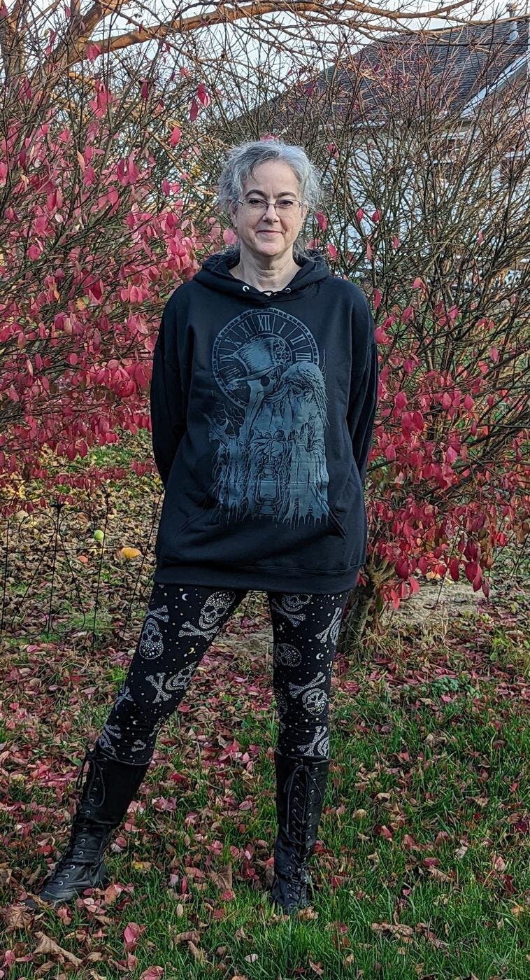 Plague Doctor Hoodie [GREY ASHES] – VampireFreaks