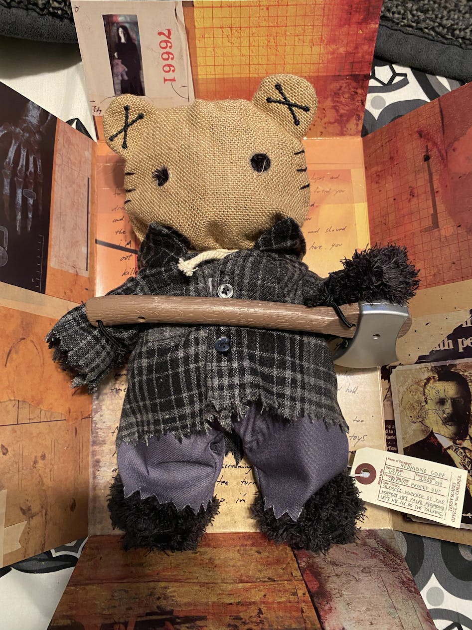 Gore discount teddy bear