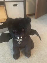 Achat Chat noir vampire en peluche Bat cat pas cher
