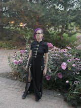 rosy monster pinecone skirt ブラック JOESEPHINES-REVENGE-MINI-SKIRT