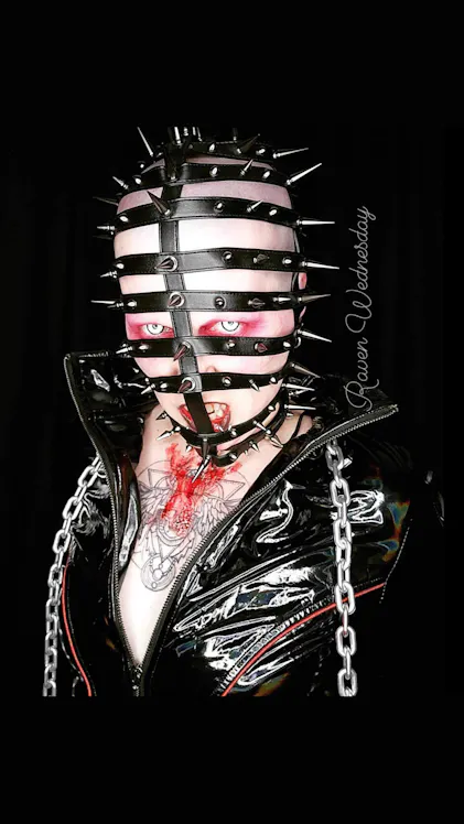 Leatherface Spiked Face Mask – VampireFreaks