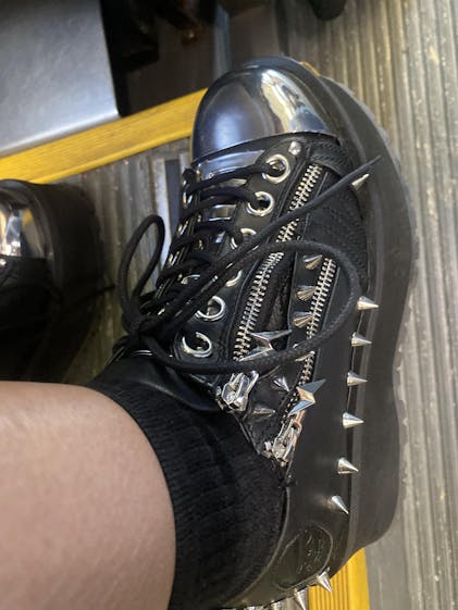 Crypt Curious Platform Sneakers [GRAVEDIGGER-04 Oxfords