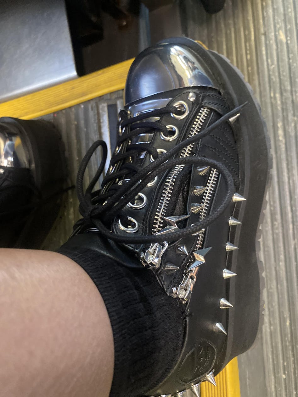 Crypt Curious Platform Sneakers [GRAVEDIGGER-04 Oxfords