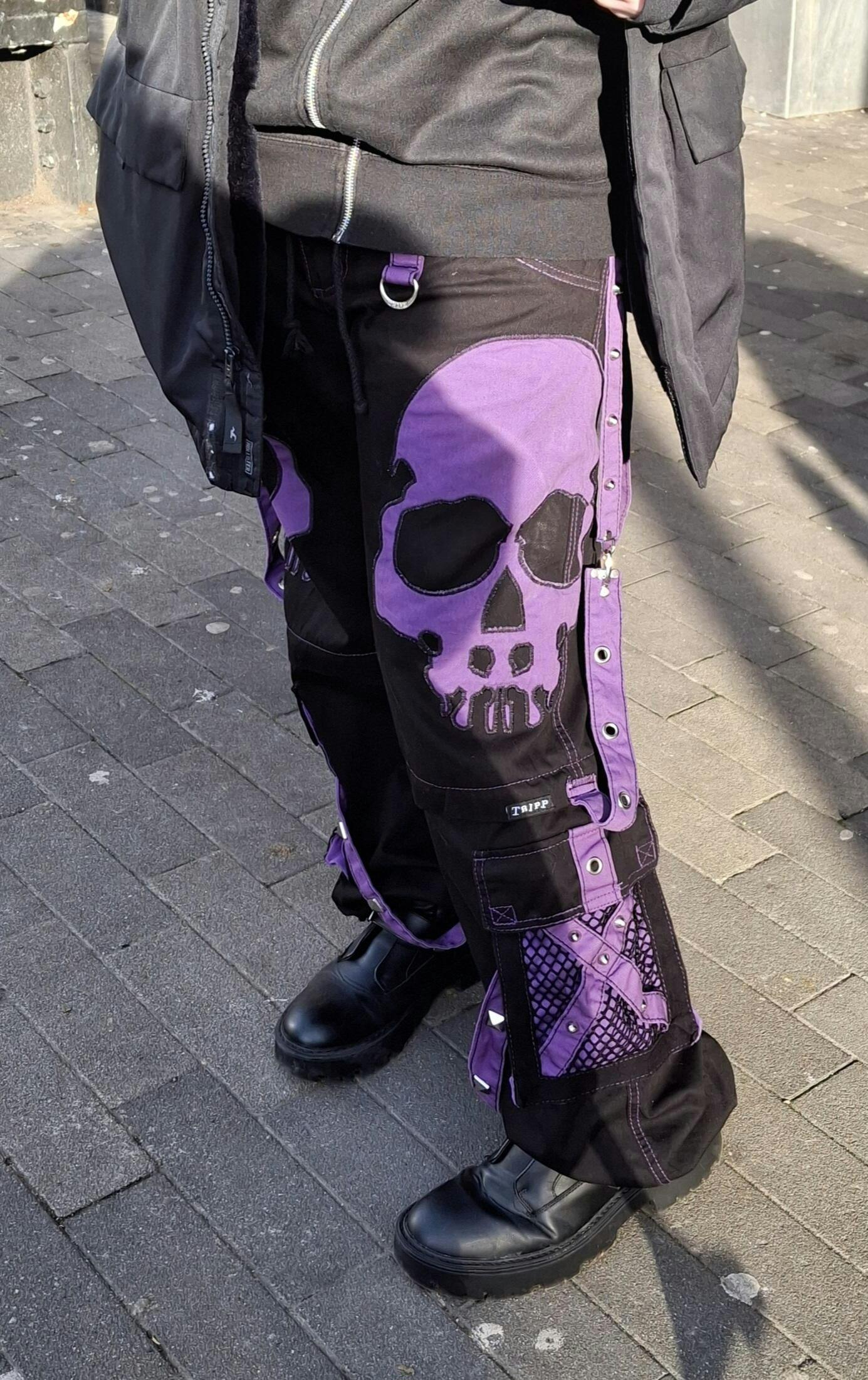 希少☆TRIPP NYC REFLECTOR DARK STREET PANT - パンツ