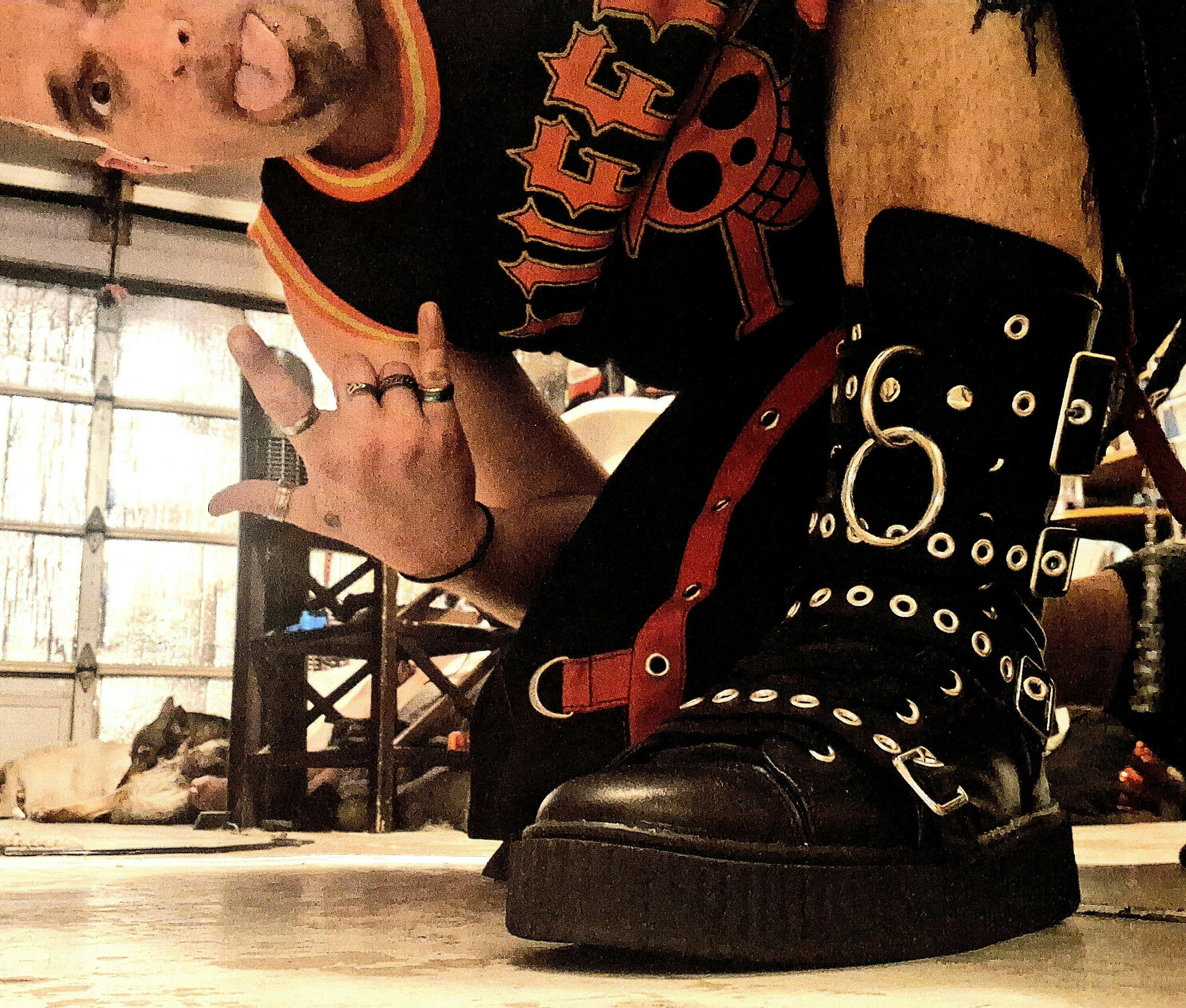 Metalhead Creeper Sneakers [SNK320/BVL] – VampireFreaks