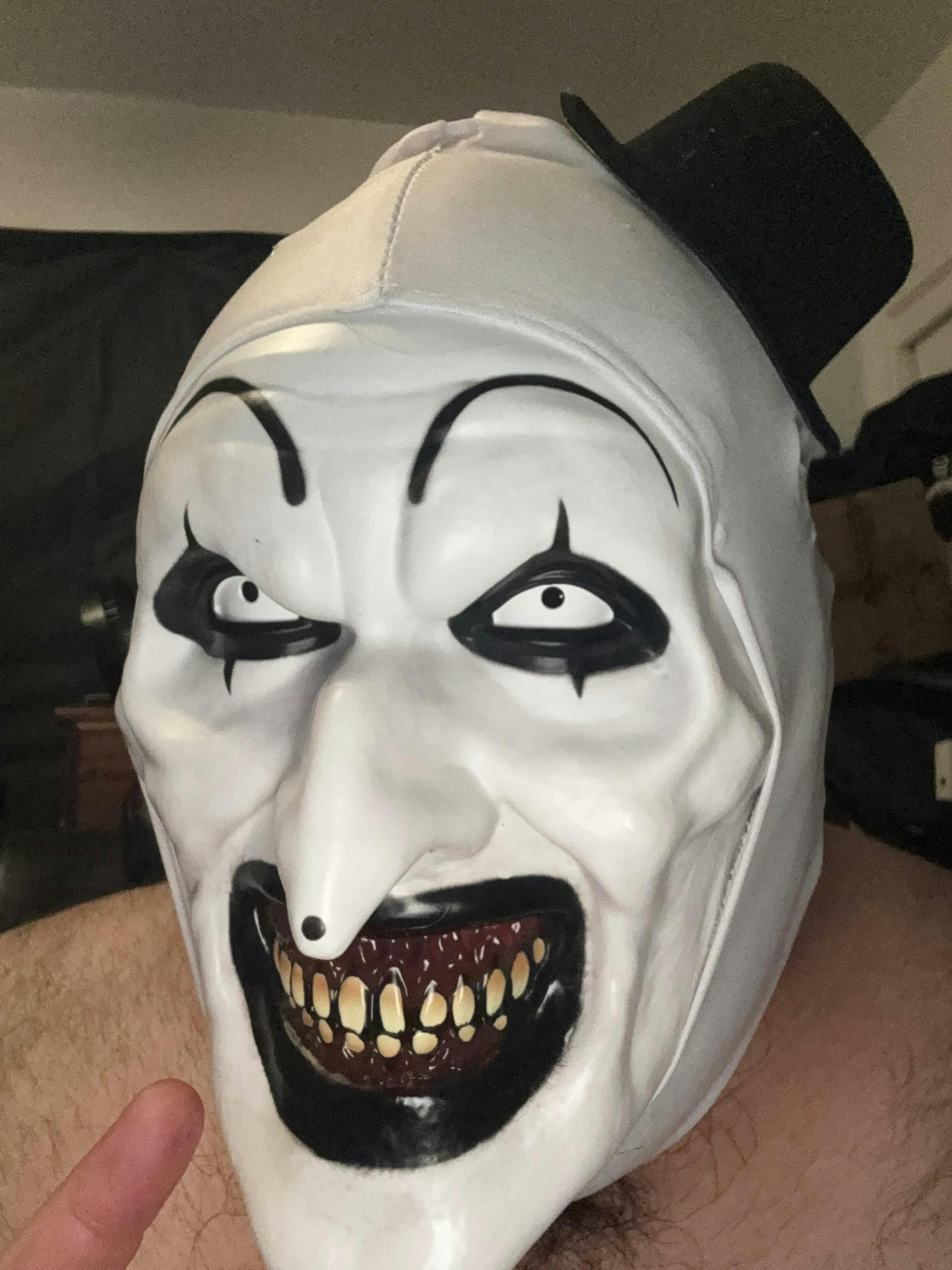 Terrifier 2 - Art The Clown Deluxe Injection Mask – VampireFreaks
