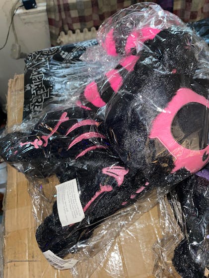 Pink Skelekitty Plush Toy [Limited Edition] – VampireFreaks