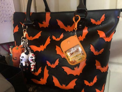 Bat Tote Bag [Black/Orange] – VampireFreaks