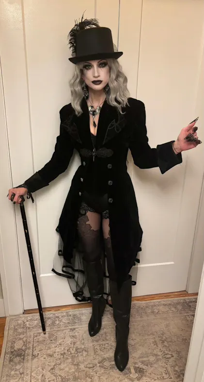 Victorian Vampress Coat [BLACK] – VampireFreaks