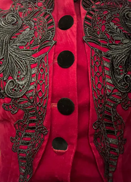 Red Death Victorian Goth Cropped Coat – VampireFreaks