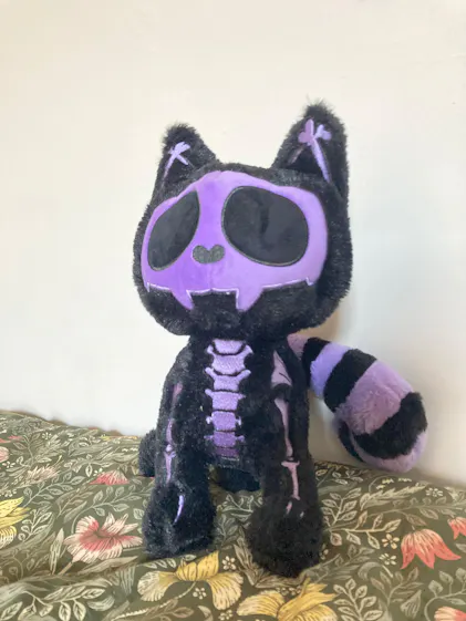 Skelekitty Plush Toy [Purple Bones Limited Edition] – VampireFreaks