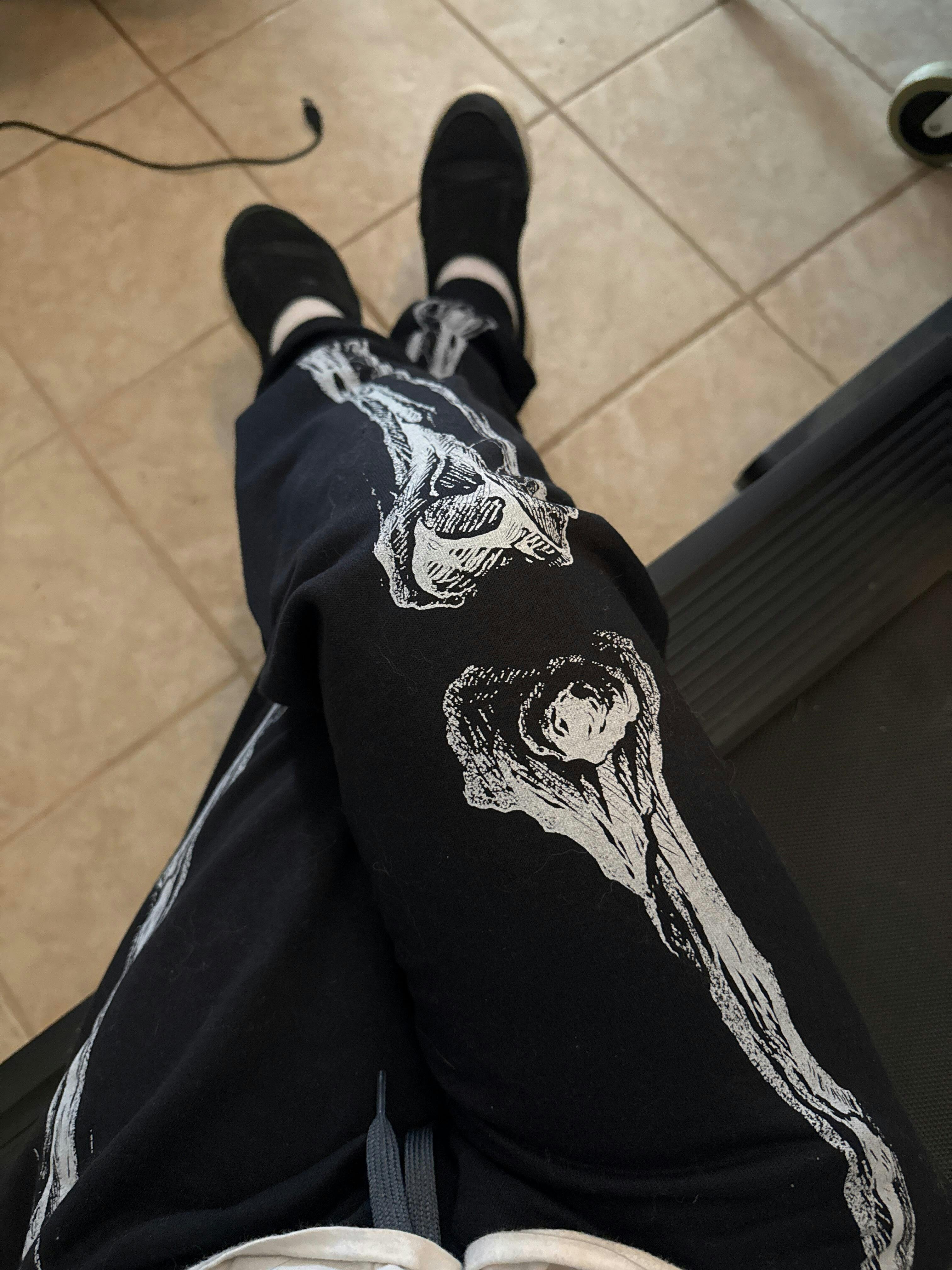 Dead Inside Skeleton Joggers – VampireFreaks