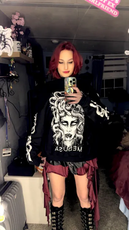 新品　yxngbratz Medusa Hoodie (Purple) Sサイズ Medusa Hoodie (Purple) | YXNGBRATZ OFFICIAL ONL