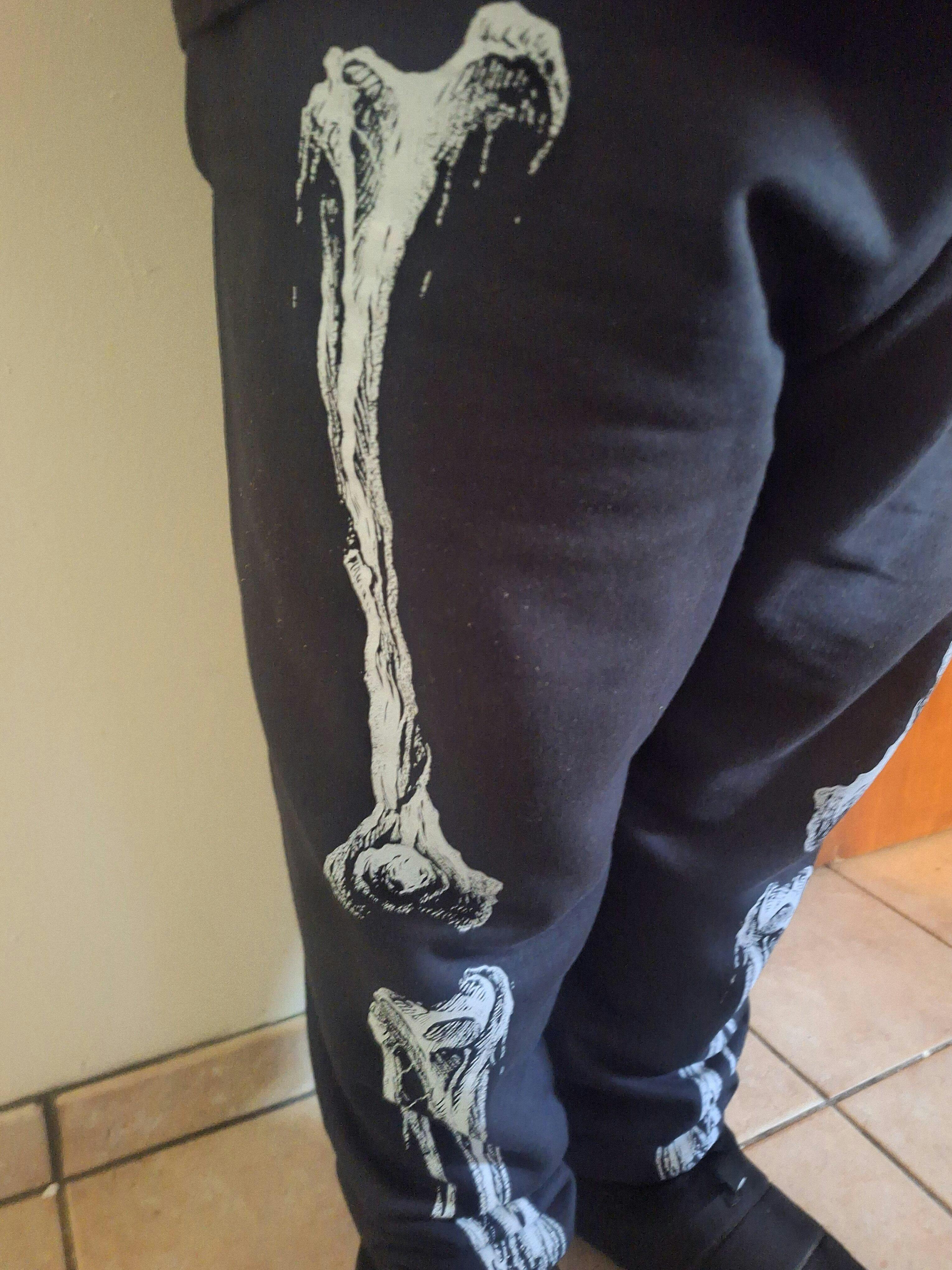 Dead Inside Skeleton Joggers – VampireFreaks
