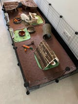 Fleece Liners 75x75cm (2 stuks) - Bruin