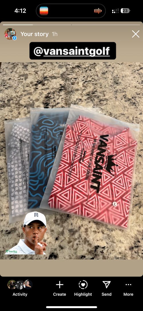 Triangle Tango | VANSAINT Golf Polo