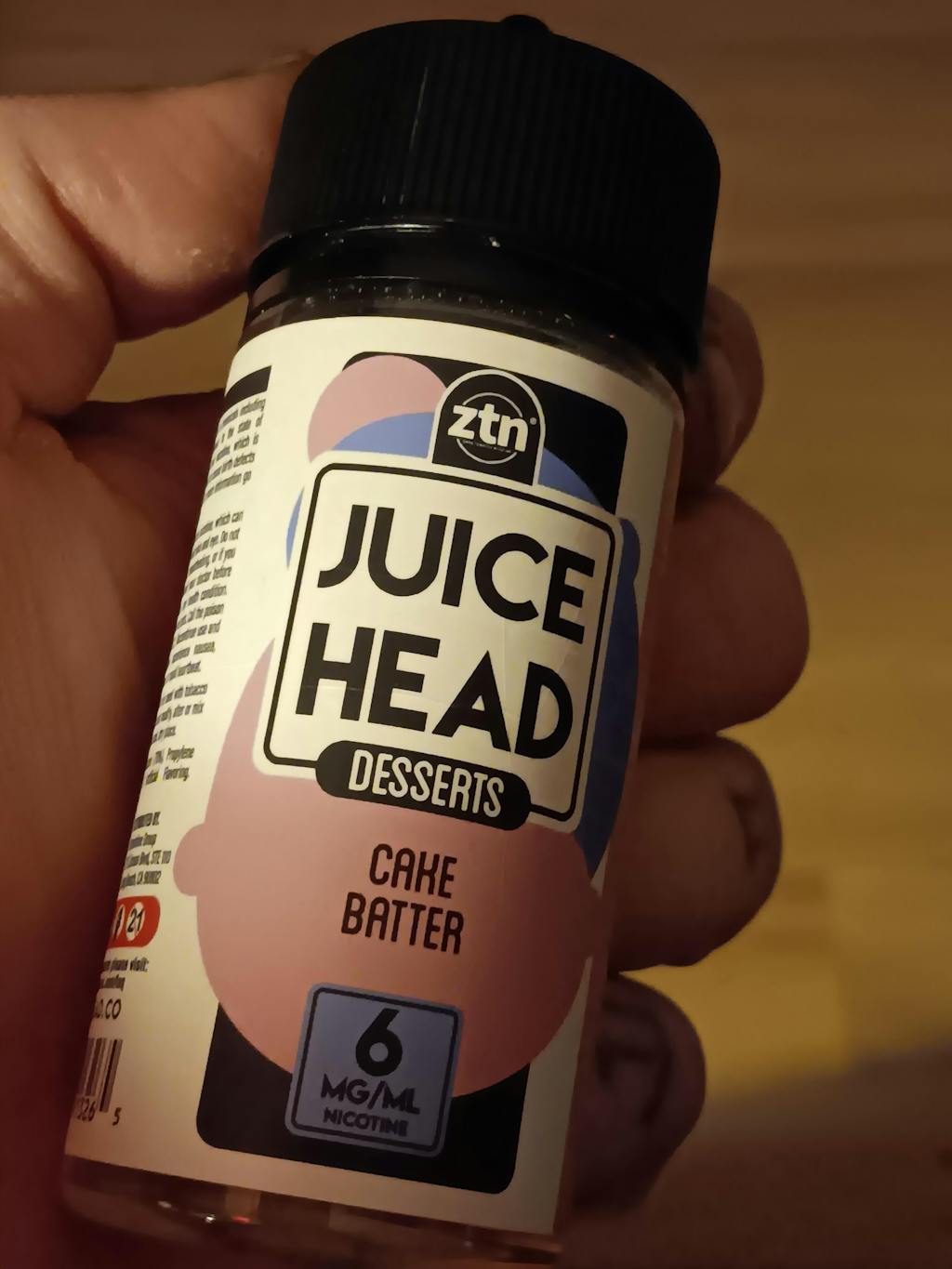 Juice Head Desserts Cake Batter eJuice 100ml Premium Vape Juice