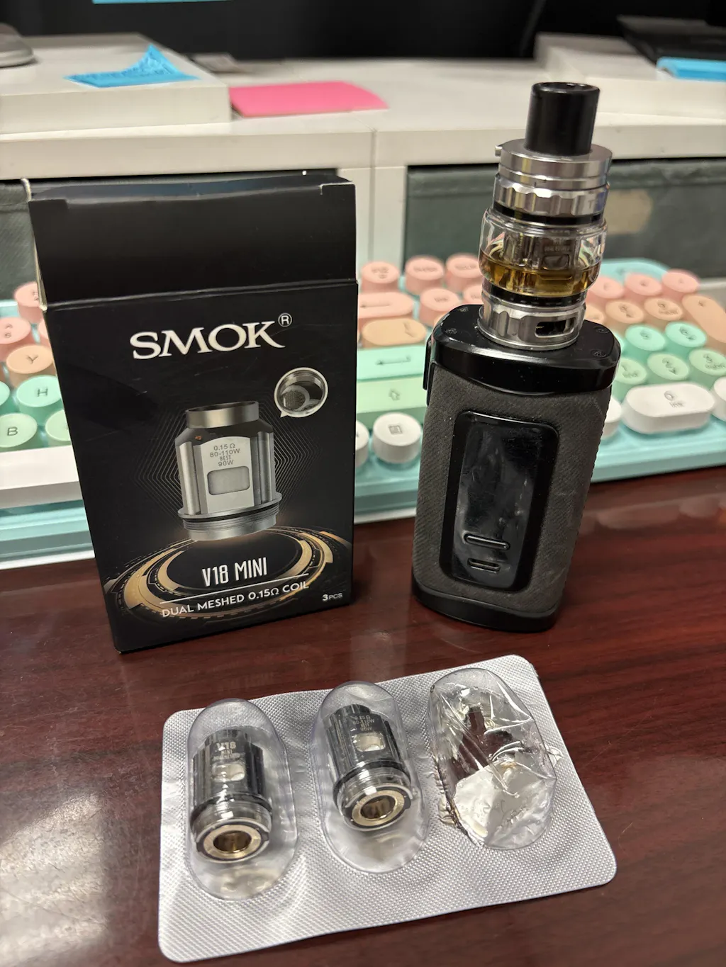 SMOK TFV18 Mini Replacement Coils | Mesh Vape Coil SMOK TFV18 Mini Replacement Coils | Mesh Vape Coil