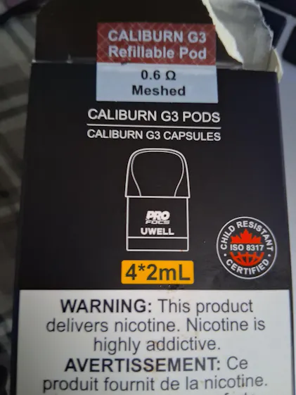 Uwell Caliburn Original Vs Fake Uwell Caliburn A2 Replacement Pods, 4 Pack  Uwell - Caliburn G Empty Cartridge 2ML 2Pcs/Pack