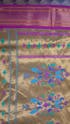 Gopi Bottle Green & Red Soft Silk Fancy Pallu Paithani Saree