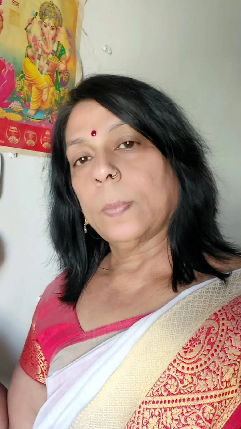 Navy Bandhej Printed Dola Silk Saree