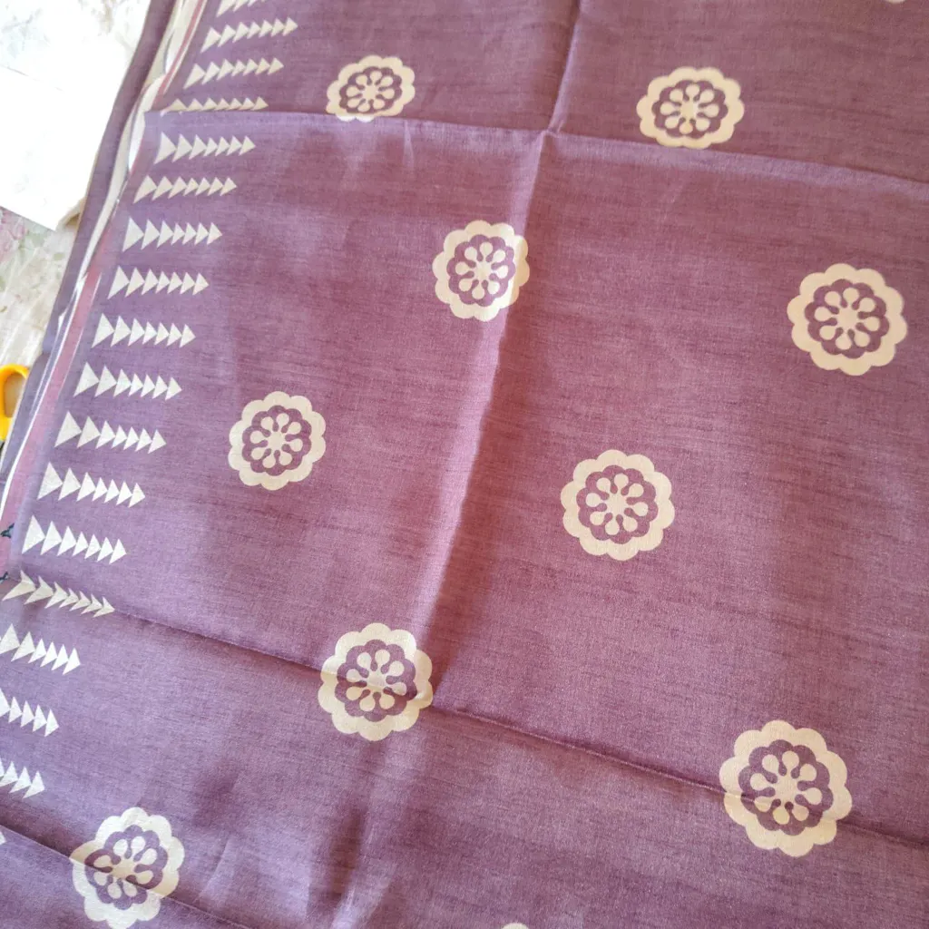 Festive Soft Chinnon Chiffon Floral Saree