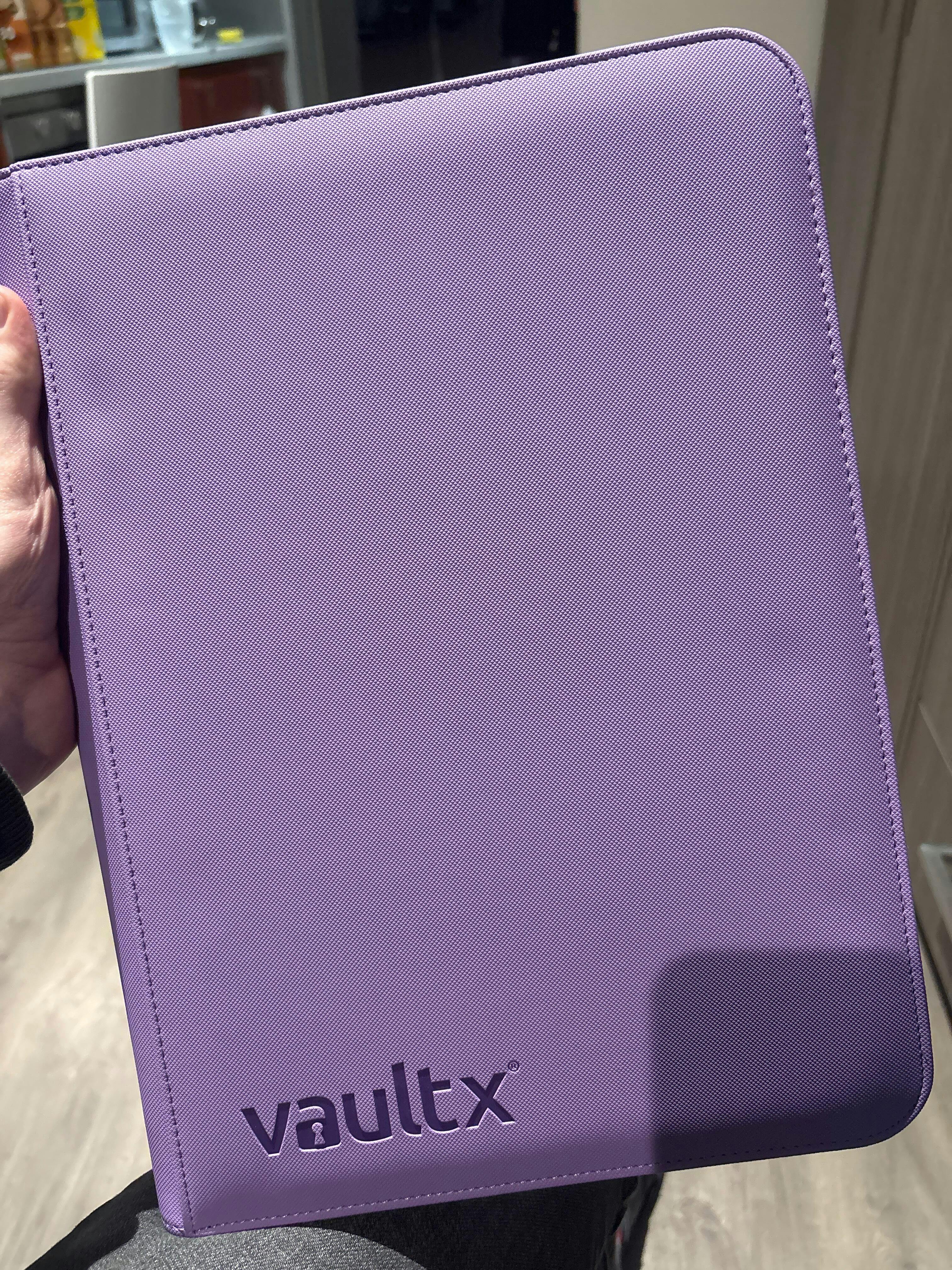 9-Pocket Exo-Tec® Zip Binder Mint Green (sku: VX-EX01-09MGNP