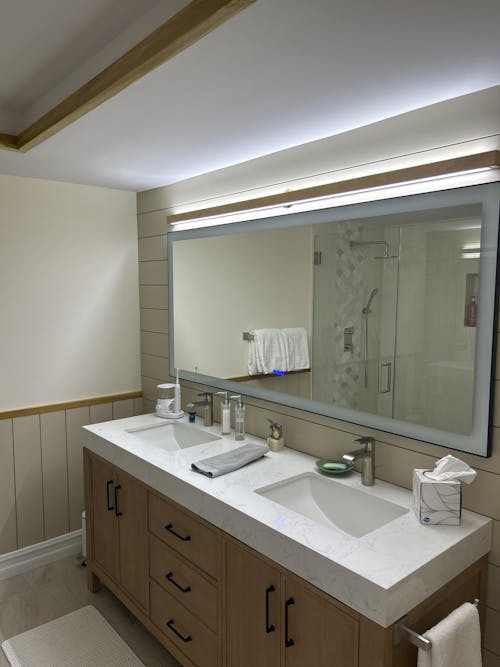 Wall Mounted Lamp LED Light Bar Linear Wood