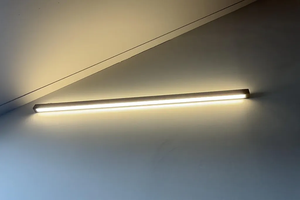 Wall Mounted Lamp LED Light Bar Linear Wood