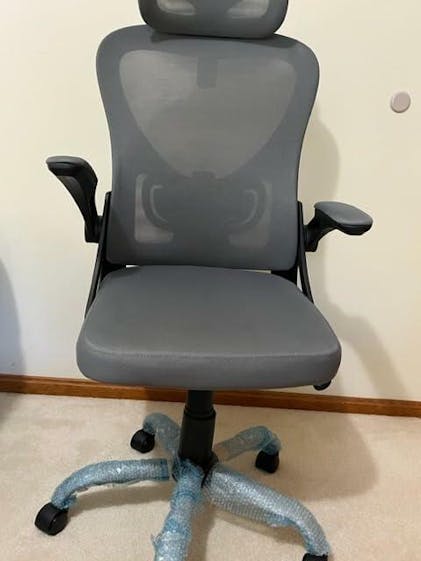 VECELO High Back Ergonomic Office Chair with Adjustable Headrest Armre