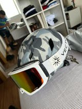 Vector Ski & Snowboard Goggles & Face Mask Combo For Winter Cold