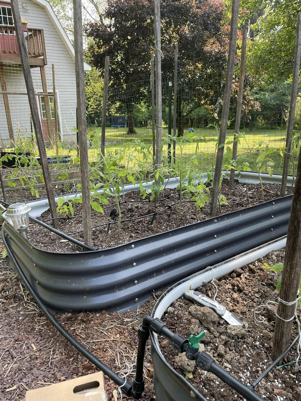 11'' Tall 6in1 Metal Raised Garden Beds VEGEGA