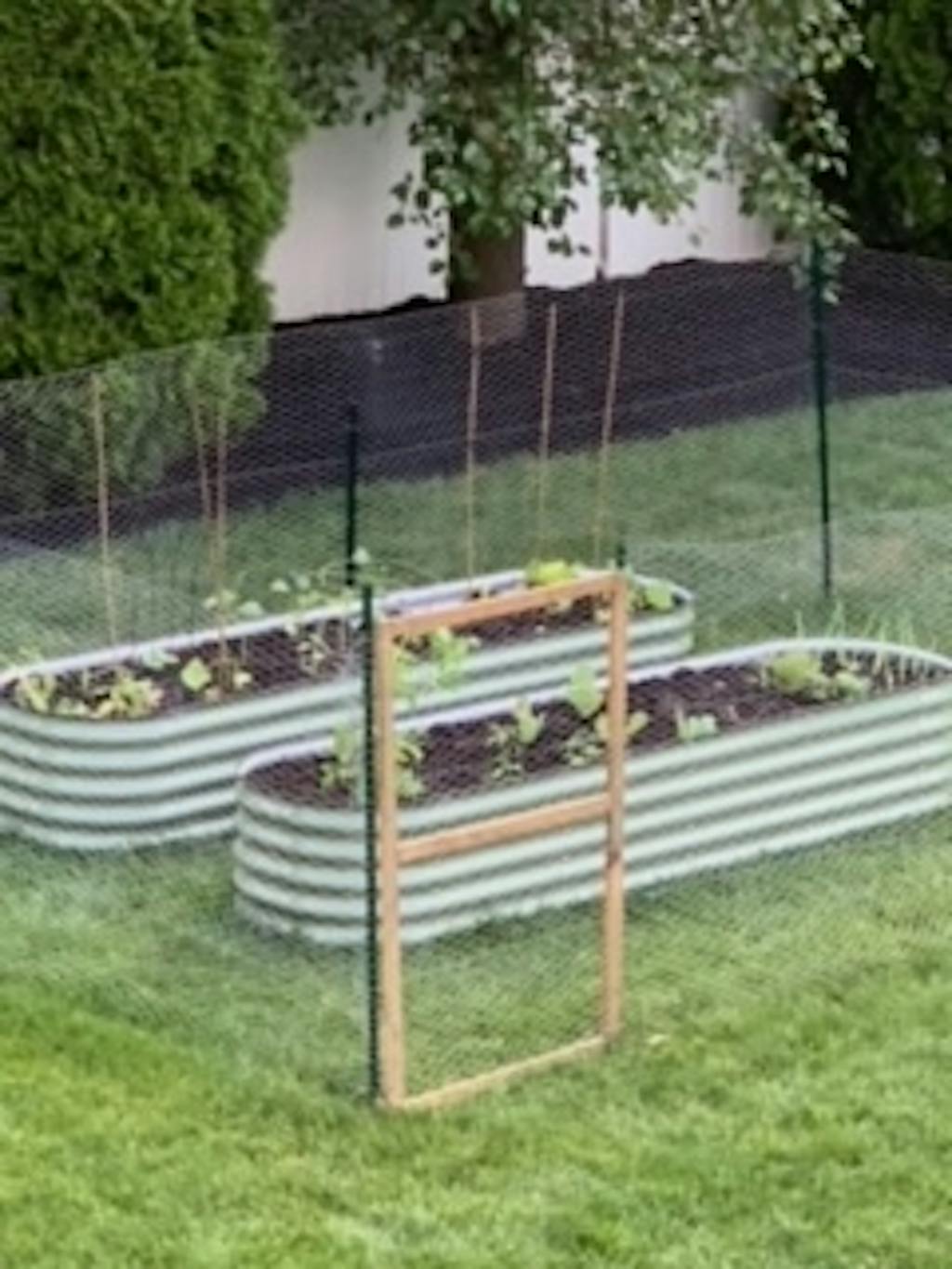 Vego Garden 17" Tall 9 in 1 Modular Metal Raised Garden Bed Kit