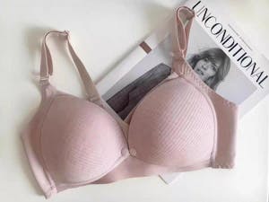VEIMIA【マタニティブラ】フロントボタンで楽々授乳!柔らか生地だから痛くない苦しくない、補正系マタニティブラ!