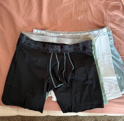 Second Skin Luxe Texture Boxer Brief 8" (6-Pack)