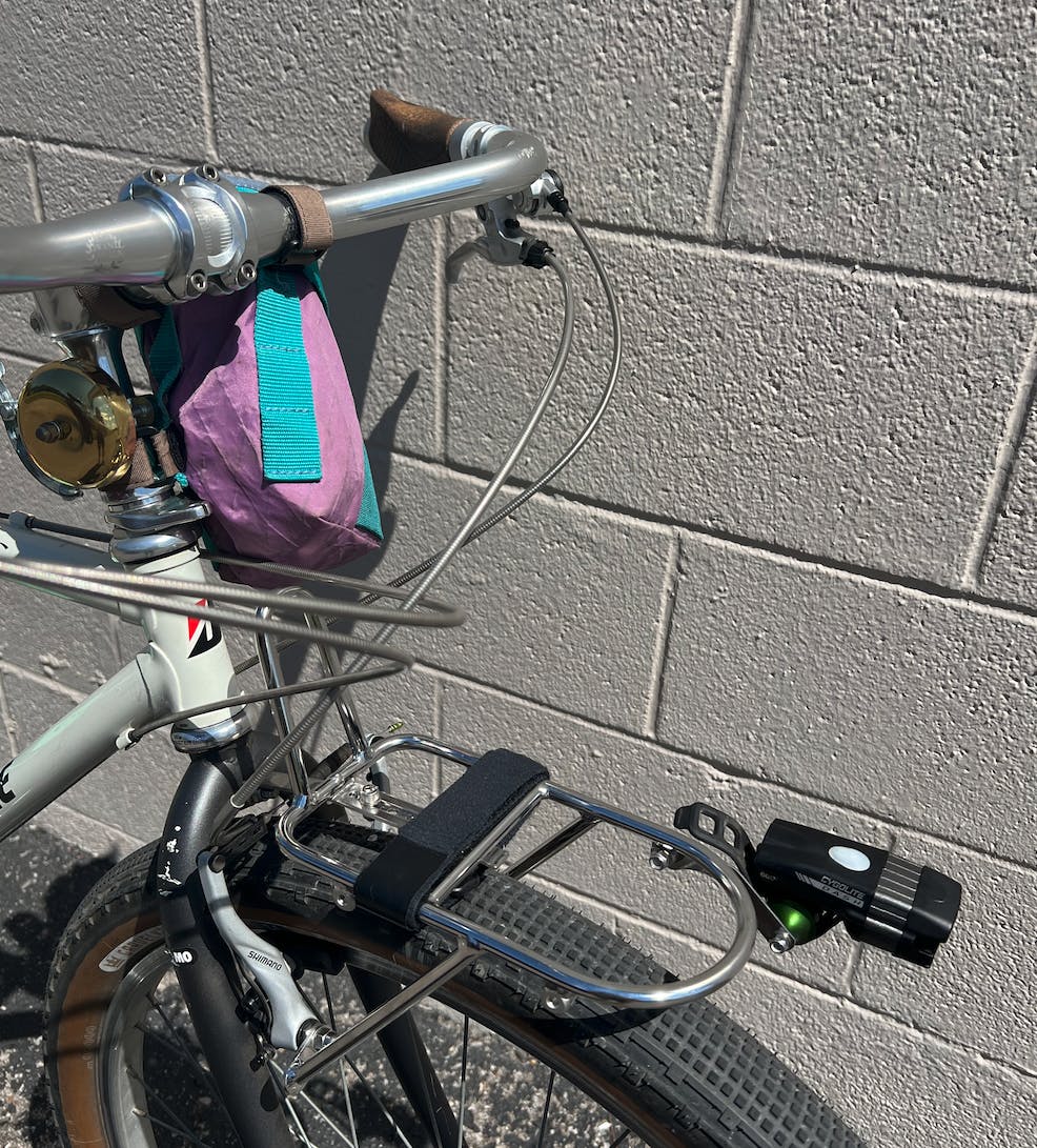 mountain bike randonneur front bag