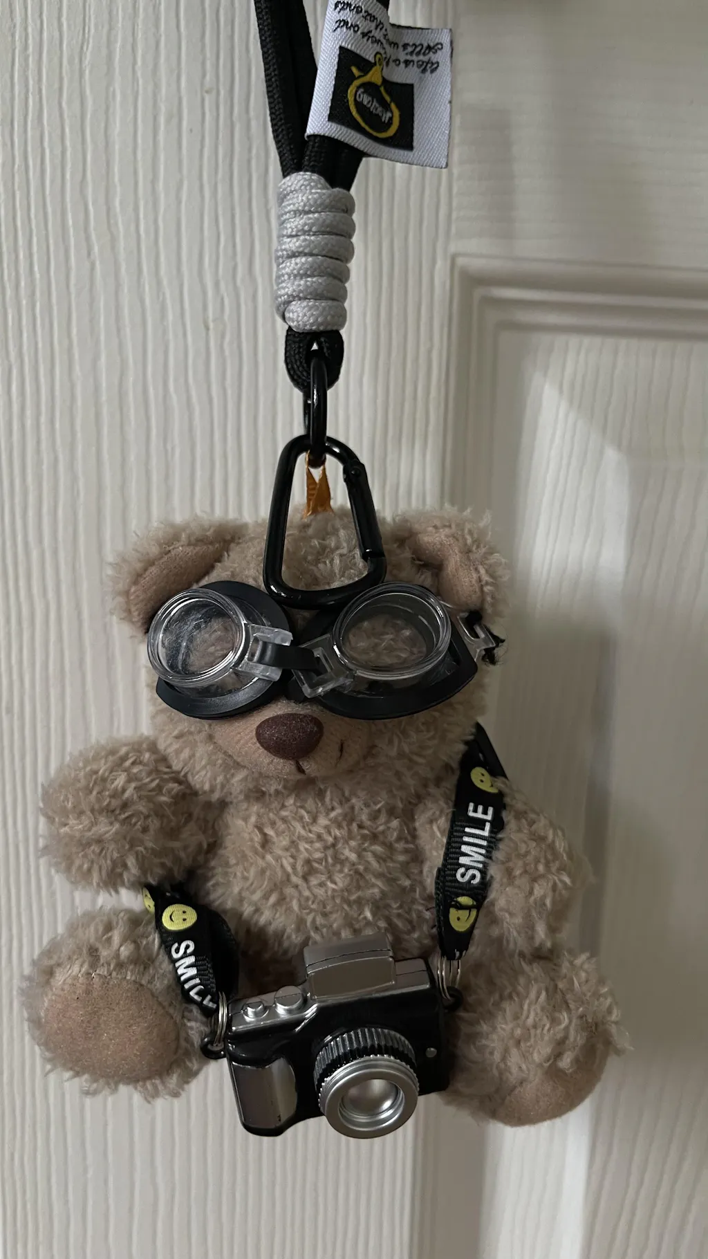 Camera Teddy Bear Bag Charm