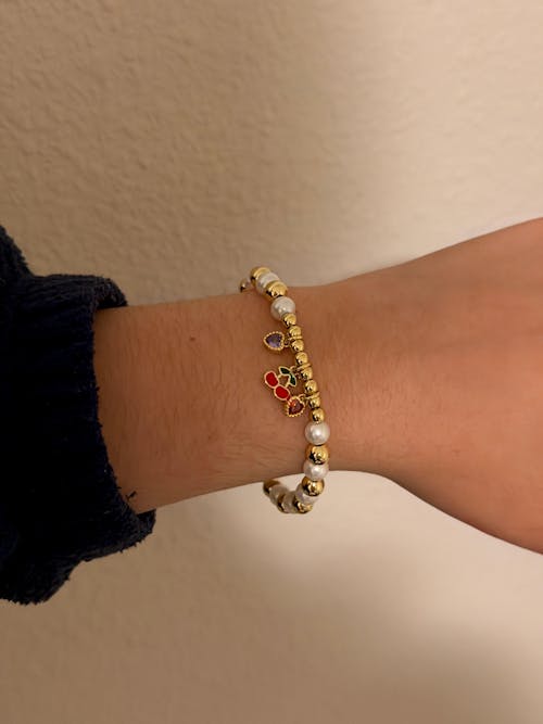 Cherry Pearl Bracelet