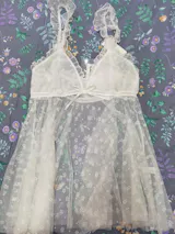 Alida Babydoll Set - Ivory