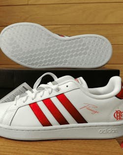 Exclusivo: Tênis Grand Court e VL Court 3.0 Signature Customizado do Mengão CRF + *BRINDE 1x Caneca Oficial* - EDIÇÃO LIMITADA