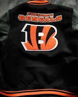 CINCINNATI BENGALS MASH UP FLC PO HOODIE (BLACK/ORANGE) – Pro Standard