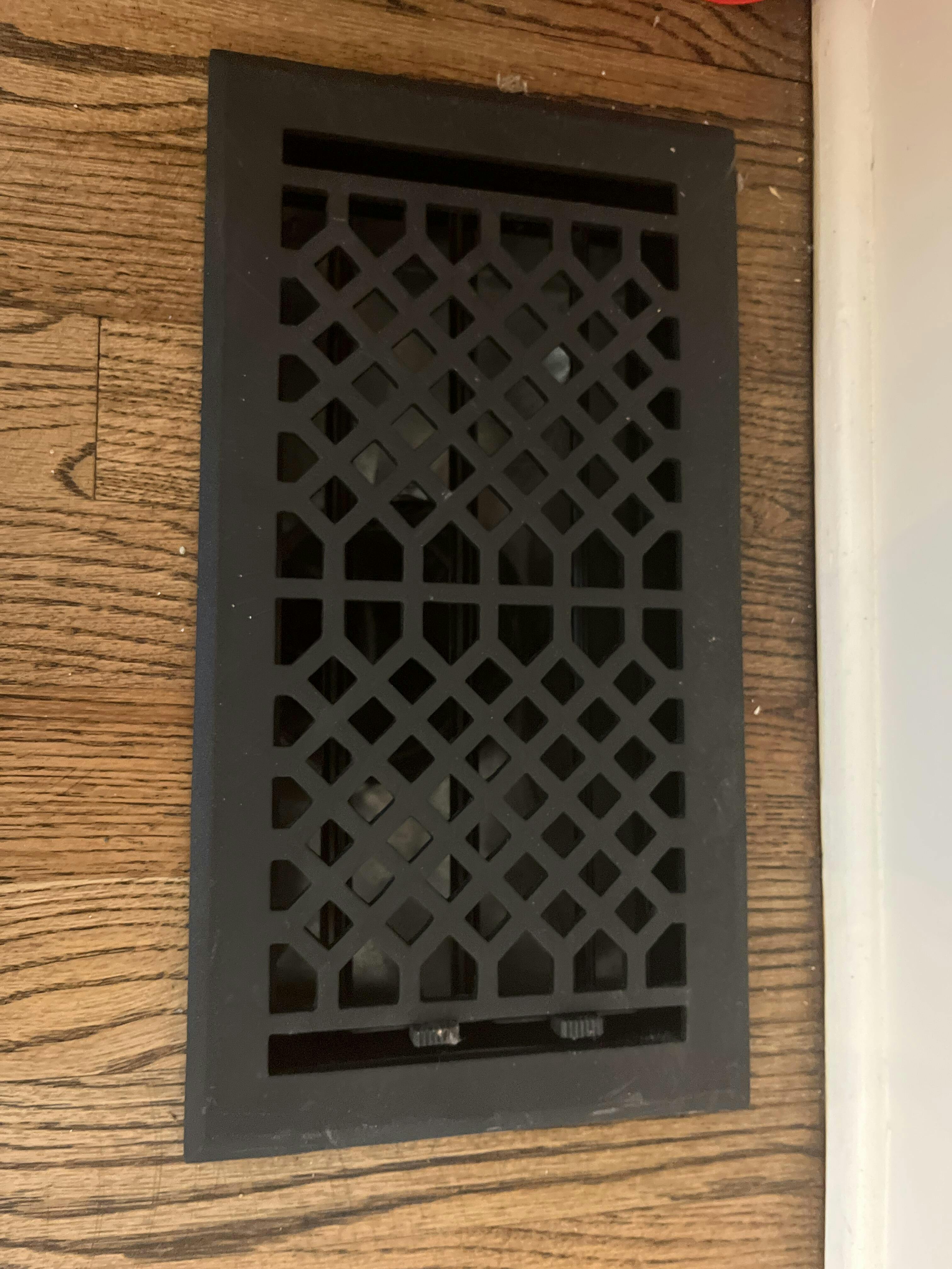 Cast Iron Vintage Industrial Vent Covers BlackN Madelyn Carter